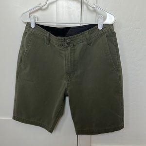 Green Volcom men’s shorts size medium